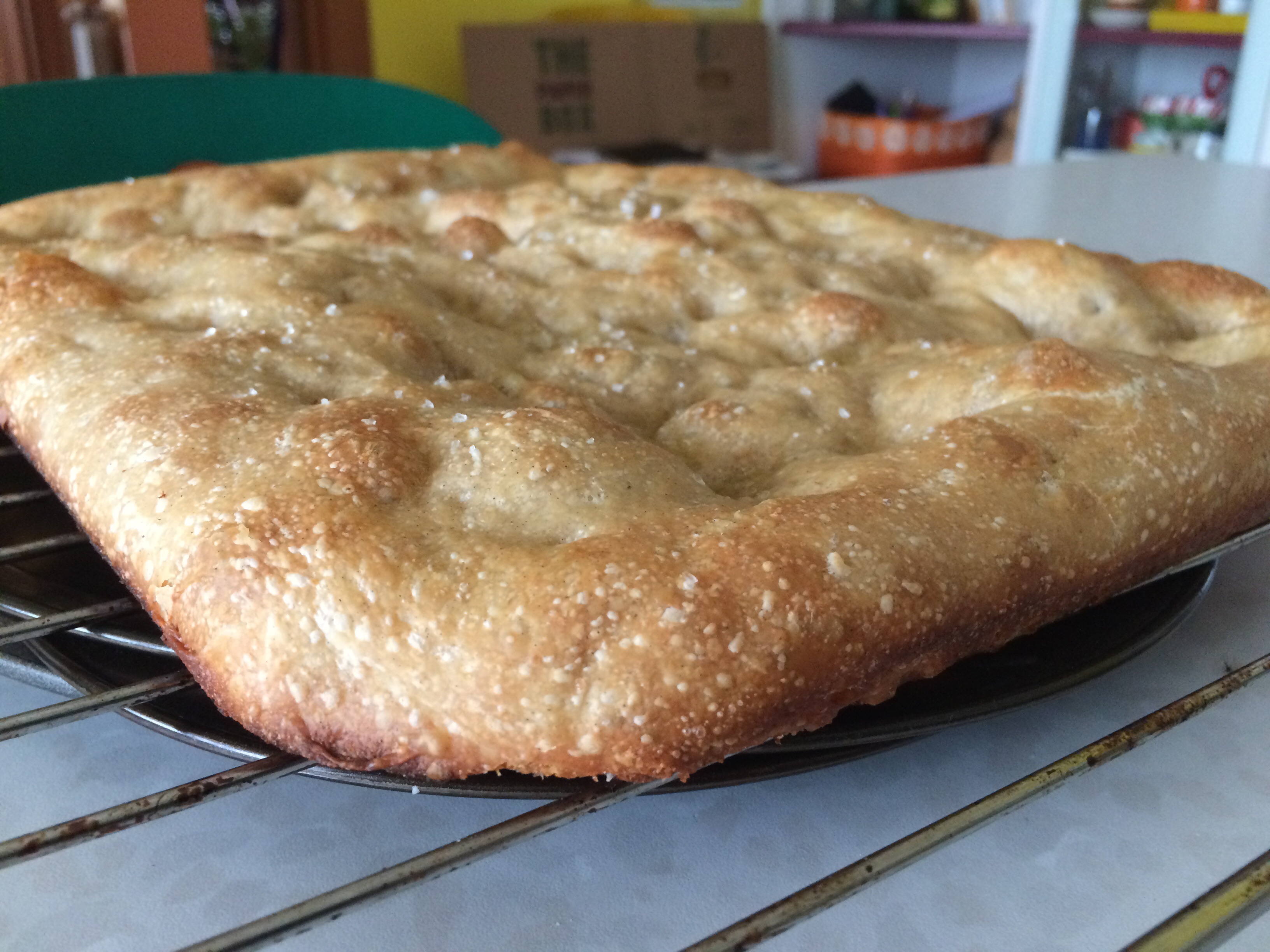 Focaccia ad alta digeribilità 