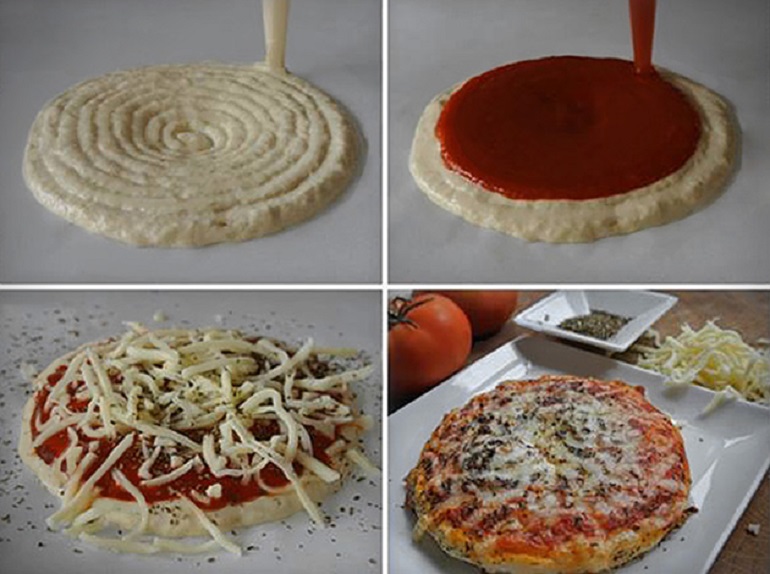 stampante 3d pizza