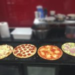 Pizza by the slice or Round Pizza