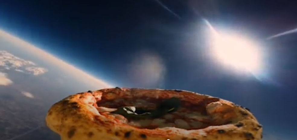 Pizza.it- la pizza vola nello spazio
